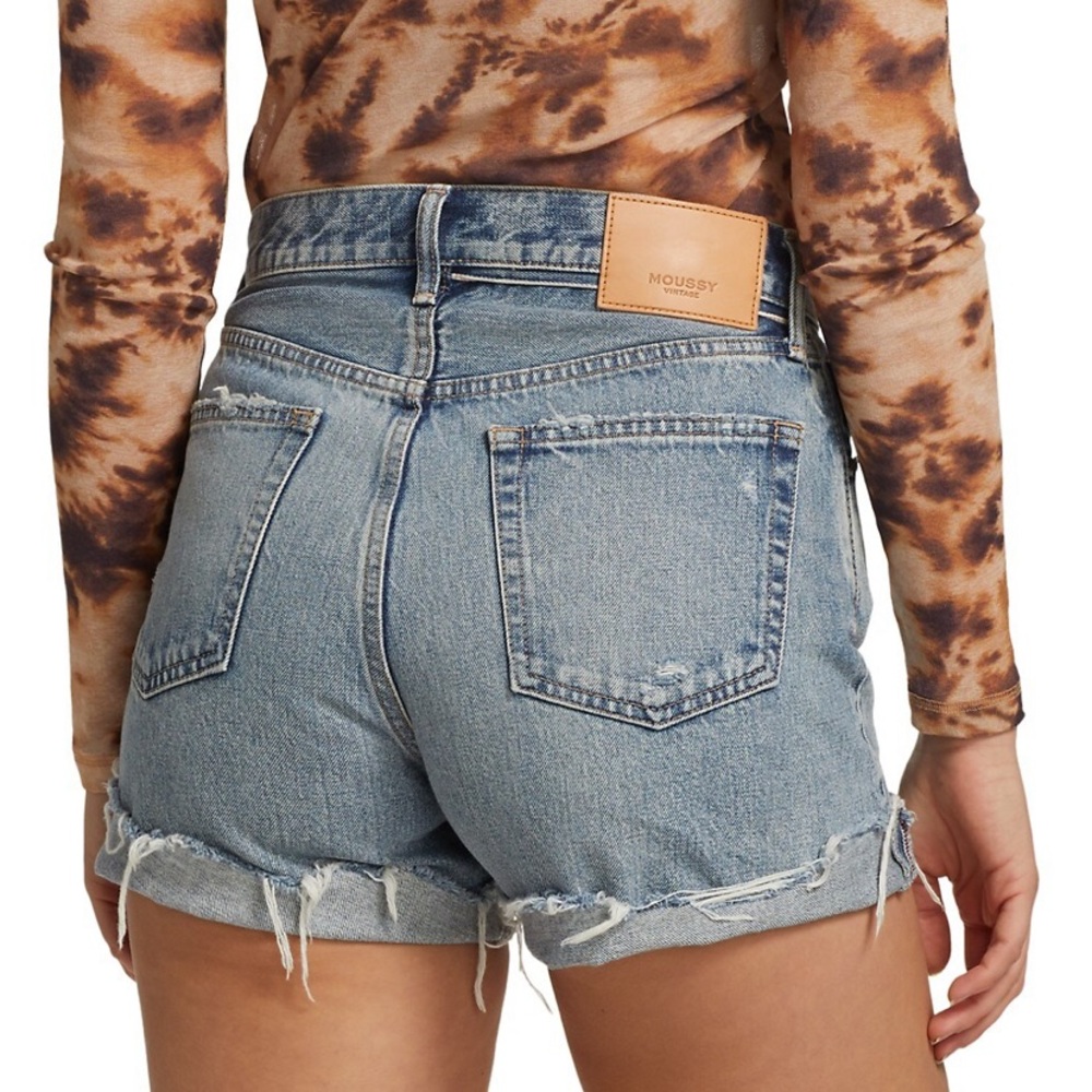 MOUSSY VINTAGE Upland Cut Off Shorts SIZE 23 NWT - Picture 4 of 14